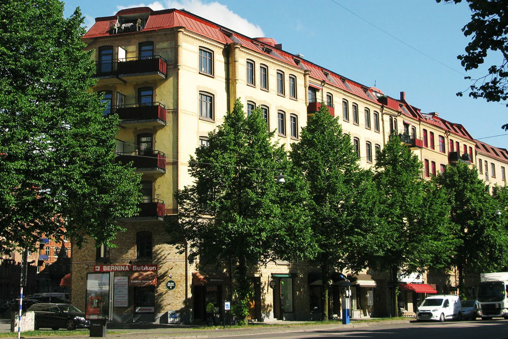 Bostadsrättsförening med solceller på taket