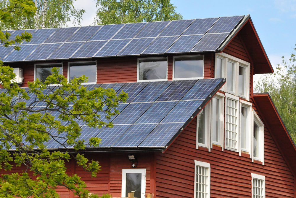 Solceller på Paladium lantbruk