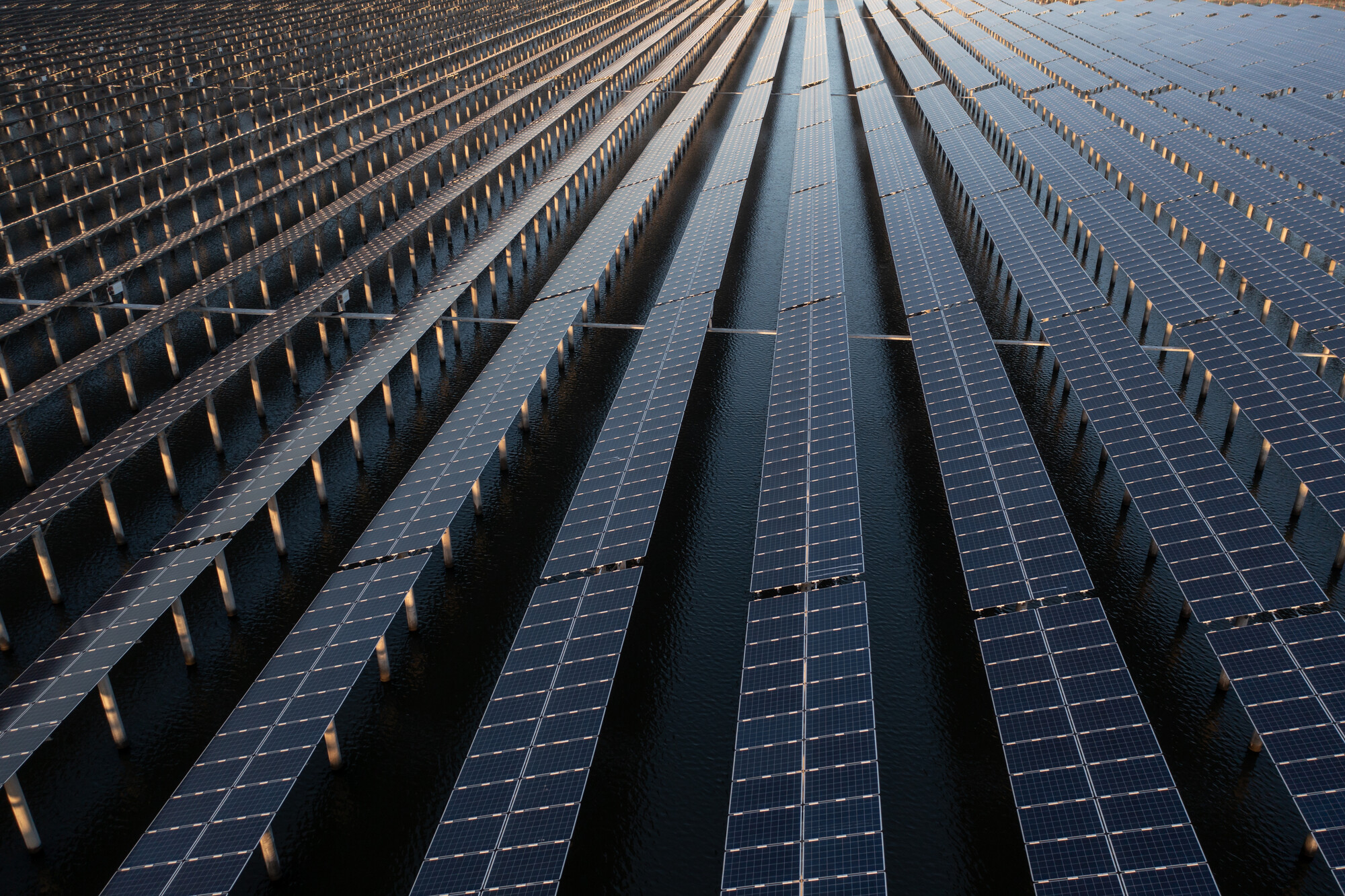 Solceller på vatten